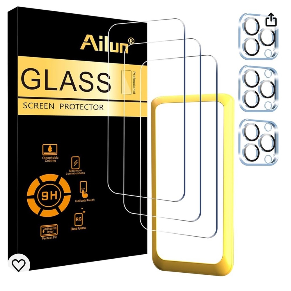 NWT iPhone 15 Glass Screen Protectors